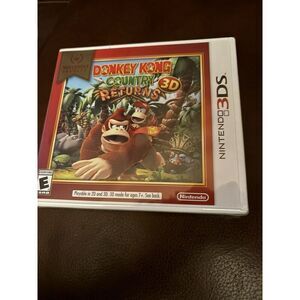Donkey Kong Country Returns 3D Nintendo 3DS Brand New & Factory Sealed!